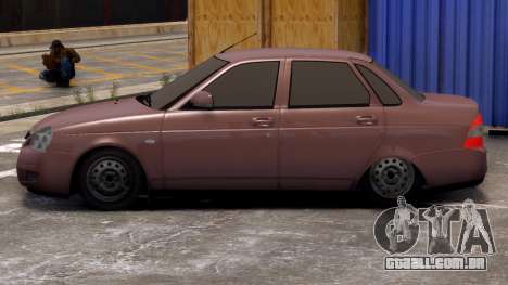 Lada Priora Stock [Red] para GTA 4