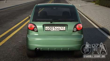 Daewoo Matiz Green para GTA San Andreas