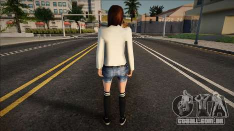 Arina em roupas casuais para GTA San Andreas