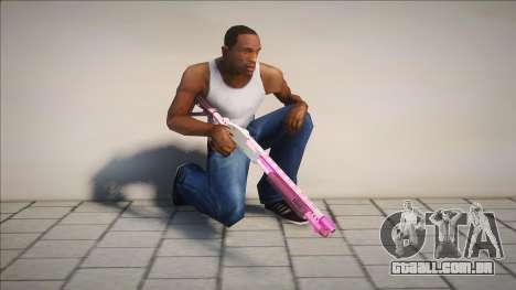 Chromegun Pink para GTA San Andreas