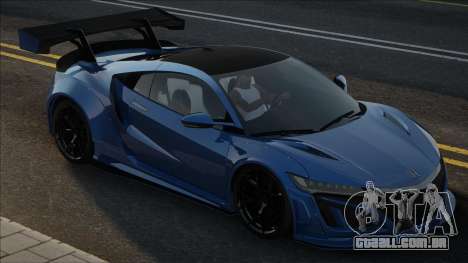 Honda NSX Blue para GTA San Andreas