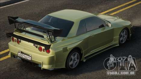 Nissan Skyline R32 Yellow para GTA San Andreas