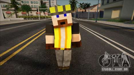 Minecraft Ped Wmycon para GTA San Andreas