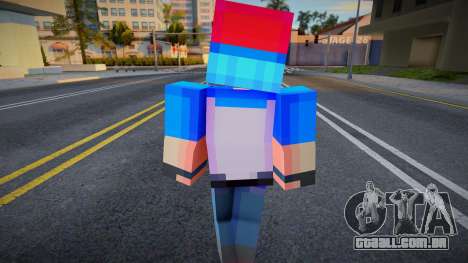 Boyfriend (Monday Dusk Monolith) Minecraft para GTA San Andreas