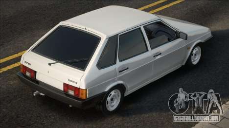 Vaz 2109 White ver1 para GTA San Andreas