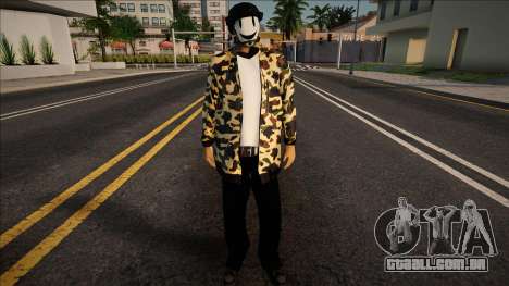 Ped with Tenkuu Shinpan Mask 3 para GTA San Andreas