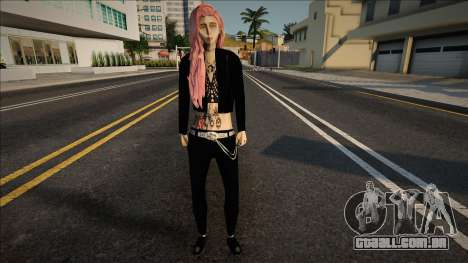 Ira menina com tatuagens em seu corpo para GTA San Andreas