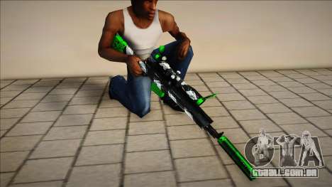 Skull Sniper Rifle para GTA San Andreas