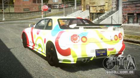 Nissan Skyline R34 F-Sport S2 para GTA 4