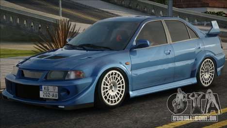 Mitsubishi Lancer Evo 6 Serbia para GTA San Andreas