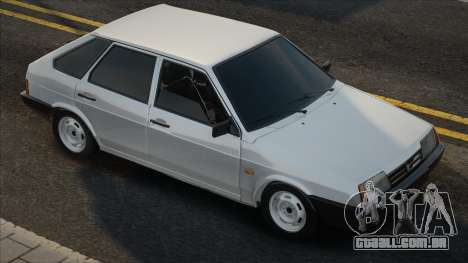 Vaz 2109 White ver1 para GTA San Andreas