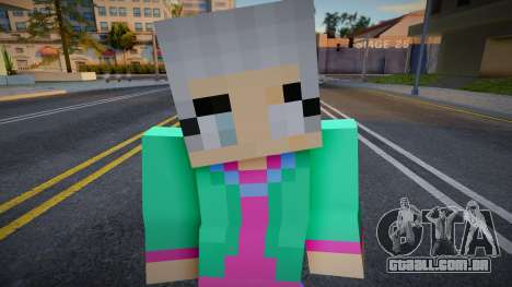 Minecraft Ped Hfori para GTA San Andreas