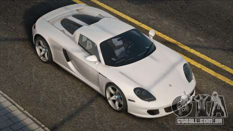 Porsche Carrera GT White para GTA San Andreas