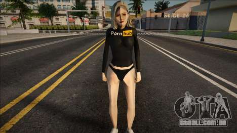 PornHub Girl para GTA San Andreas