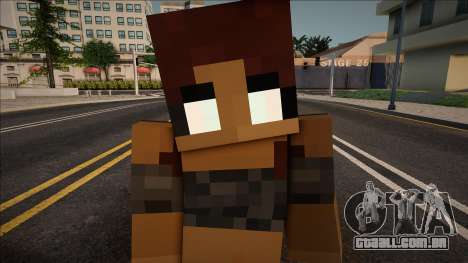 Minecraft Ped Vbfypro para GTA San Andreas