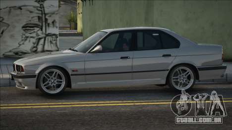 BMW E34 M5 Silver para GTA San Andreas