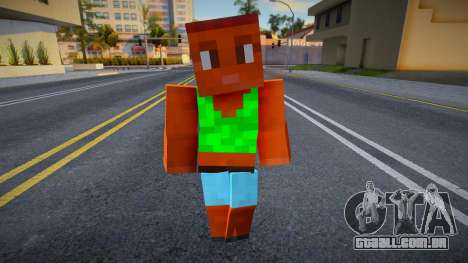 Minecraft Ped Kendl para GTA San Andreas