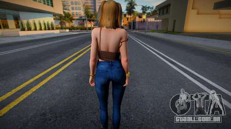 DOAXVV Tina Armstrong - Slip Skinny Destroyed Je para GTA San Andreas