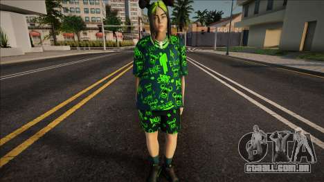 Billie Eilish v3 para GTA San Andreas