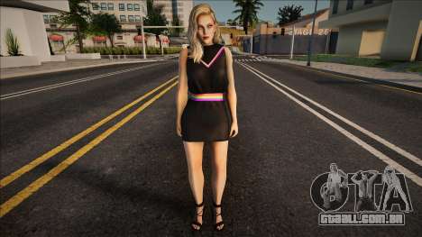 Helena Pride Dress para GTA San Andreas