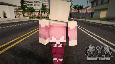 Minecraft Ped Wfost para GTA San Andreas