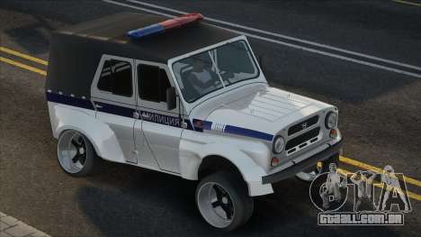 UAZ Stance Milicija para GTA San Andreas