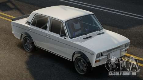 Vaz 2106 White Korch para GTA San Andreas