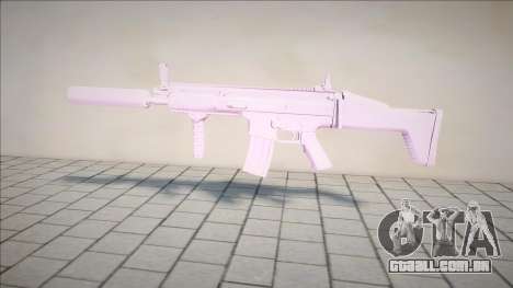 Pink M4 para GTA San Andreas