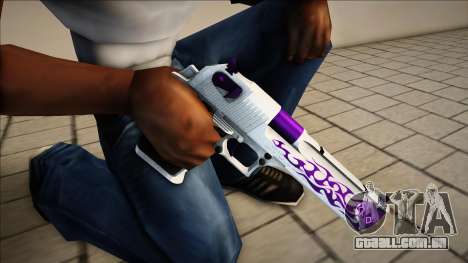 Desert Eagle Purple para GTA San Andreas