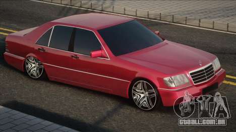 Mercedes-Benz 500 SE Red para GTA San Andreas