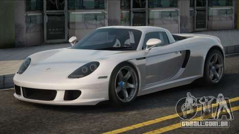 Porsche Carrera GT White para GTA San Andreas