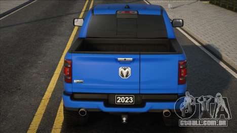 Dodge Ram 1500 Longhorn 2023 Blue para GTA San Andreas