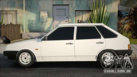 Vaz 2109 White ver1 para GTA San Andreas