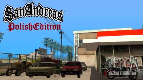 SanAndreasPolishEdition v 0.1 para GTA San Andreas