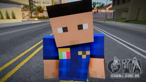 Minecraft Ped Sindaco para GTA San Andreas