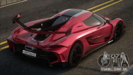 Koenigsegg Jesko Absolut Red para GTA San Andreas