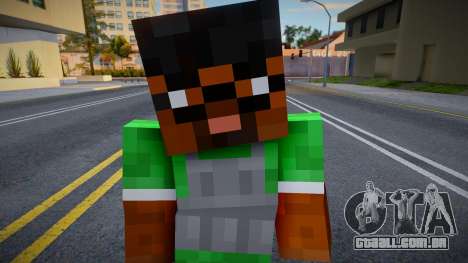 Minecraft Ped Smokev para GTA San Andreas