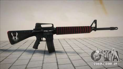 Red Gun M4 para GTA San Andreas