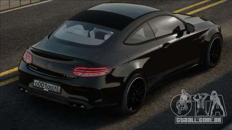 Mercedes-Benz C63s Coupe AMG [Black] para GTA San Andreas