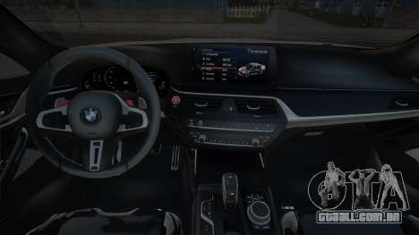 BMW M5 F90 2021 CCD White para GTA San Andreas