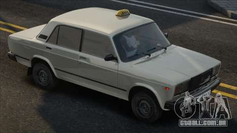 Vaz 2107 Taksi para GTA San Andreas