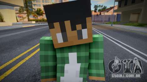 Minecraft Ped Fam1 para GTA San Andreas