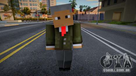 Minecraft Ped Bmybu para GTA San Andreas