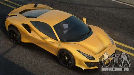 Ferrari Pista 488 Yellow para GTA San Andreas