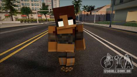 Minecraft Ped Vbfypro para GTA San Andreas