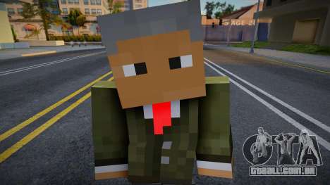 Minecraft Ped Bmybu para GTA San Andreas