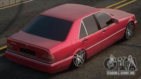 Mercedes-Benz 500 SE Red para GTA San Andreas