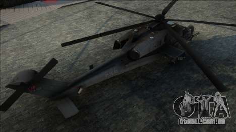 TUSAŞ T-129 Polis Atak Helikopteri Modu para GTA San Andreas