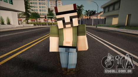 Minecraft Ped Swmotr para GTA San Andreas