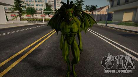 Demonio 2 Color Verde Porteada de GTA 5 para GTA San Andreas